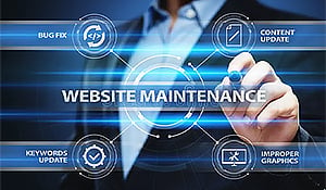 Image of what website maintenance does